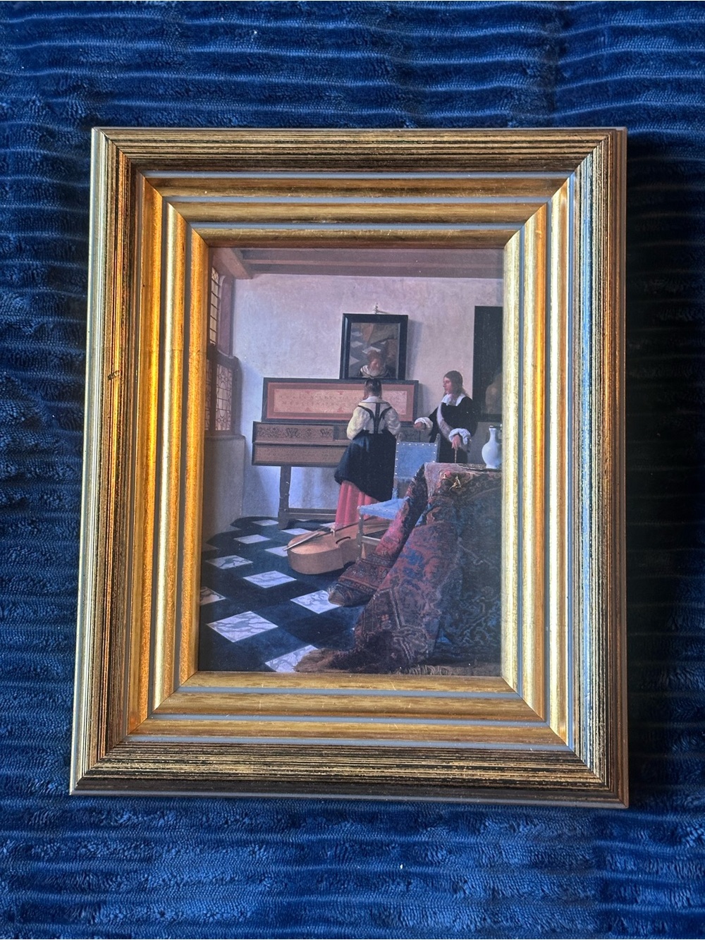 Gold Framed Classic Art Print - Home Accents
